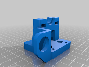 e3dv6 mount inductive sensor 3d print model - Mito3D