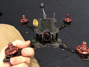quad marco truex hglrc batman 220 de drone el fpv quadcopter carreras drones sólido verdadero x 3d print model - Mito3D