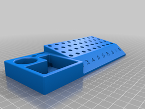 nozzle organizer 3d print model - Mito3D