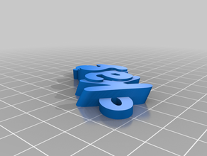 kassie keyring customized 3d print model - Mito3D