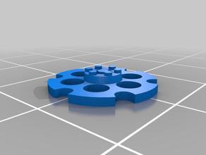 disk buggy wheel 3d print model - Mito3D