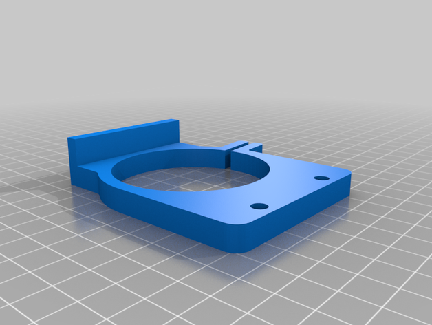 abrazadera del motor eléctrico 3D print model - Mito3D