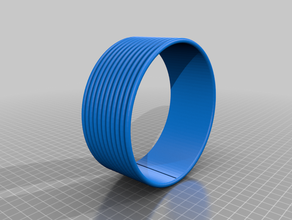 first order stormtrooper neck seal ring 3d print model - Mito3D
