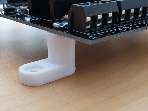 scheda di circuito piedi titolare 3D print model - Mito3D