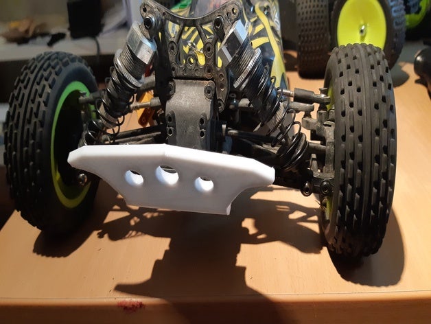quanum vandal 1 10 4wd electric racing buggy bumper 3D print model - Mito3D