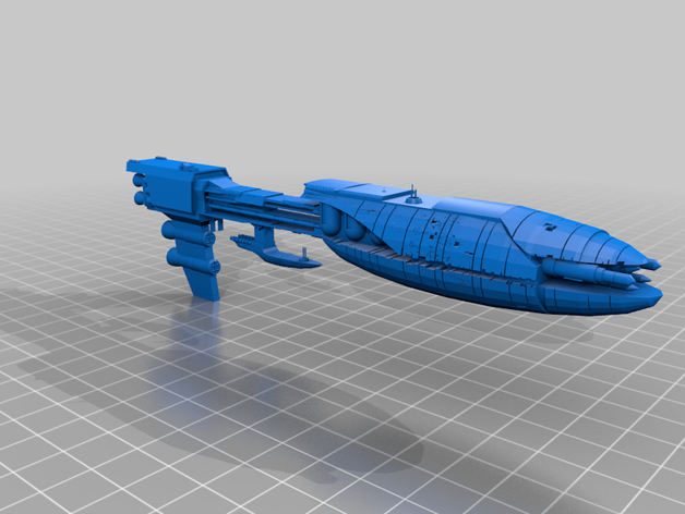 vigília de resistência navio carga 3D print model - Mito3D