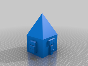 haunted house halloween 3d print model - Mito3D