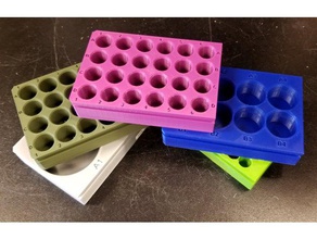 muhtelif şişe tabak otomasyon kimya laboratuvar bilim 3d print model - Mito3D