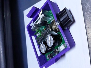 voltage regulator case 3d print model - Mito3D