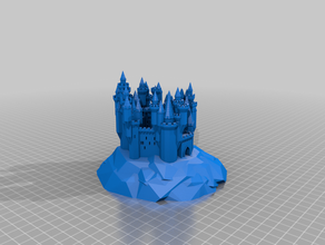 più dettagliate castello su misura 3d print model - Mito3D