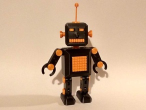 robot jouet le 3d print model - Mito3D