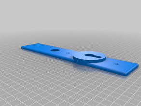 capa maçaneta da porta tampa danalock danalockv3 de alça 3d print model - Mito3D