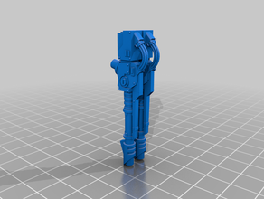 guardian armor lascannon 3d print model - Mito3D