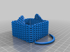 square basket 3d print model - Mito3D