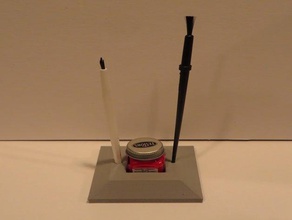 testor's paint brush holder 3d print model - Mito3D