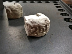 2b1ask1 cantaria - pedra bruta ashlar maçom mason maçônica de 3d print model - Mito3D