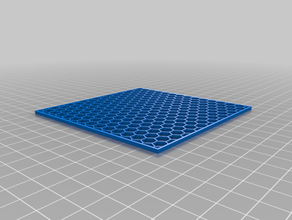 meine angepasste hex-raster kundengebundene 3d print model - Mito3D