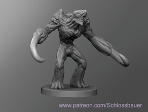 flesh warrior dnd dungeons dragons tabletop 3d print model - Mito3D