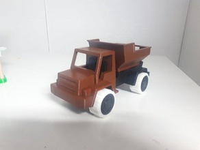 dump truck remix 3d print model - Mito3D