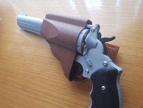 revolver holster 3d print model - Mito3D