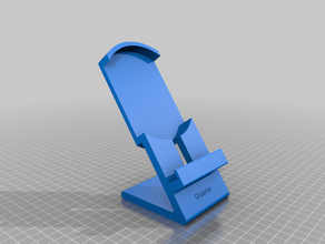 my customized qi charging stand - ikea livboj others 3d print model - Mito3D