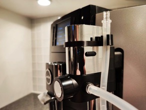 jura e8 hose clip coffee machine 3d print model - Mito3D