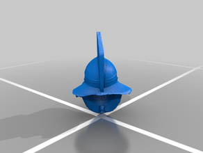 gladiator helmet 3d print model - Mito3D