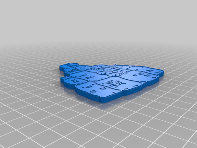 sumikko gurashi key chain 3D print model - Mito3D