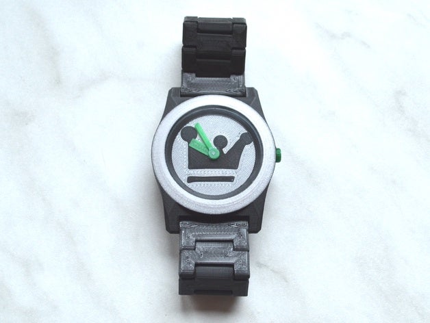 3d printed watch 3D print model - Mito3D