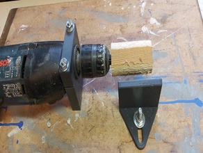 simples woodturning máquina de lixar torno mecânico mini-torno prusa sander o woodworking ferramentas para madeira 3d print model - Mito3D