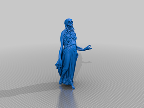 vision isha déesse de l'eldar eldar jardin nurgle 3d print model - Mito3D