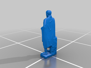 septime severis le buste de l'époque romaine soldat romain la statue 3d print model - Mito3D