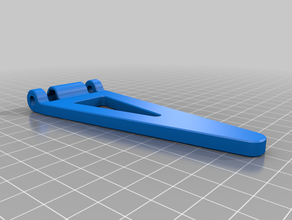 back leg modified two m5 20mm bolts nuts 3d print model - Mito3D