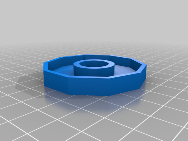 anycubic i3 mega knopf alte versión la cama de perilla 3D print model - Mito3D