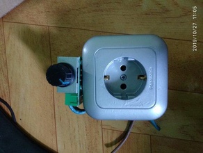 power outlet pwm 3d print model - Mito3D