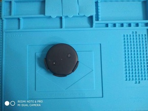 sehr einfache echo-Wand-Halter 3d print model - Mito3D