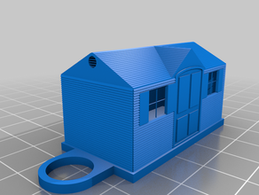 keychain my shed looks like it 3d print model - Mito3D