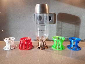 Flaschenhalter sodastream Kunststoff-Flasche 3d print model - Mito3D