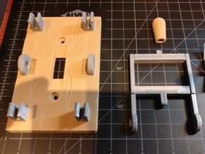 frankenstein light switch plate modified two color printing w bonus dimmer nubbin 3d print model - Mito3D