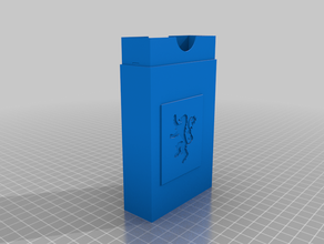 my customized card box 3d print model - Mito3D