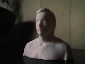 aniversario fabricante de busto Escaneo 3d el maker scan la estatua estereolitografía 3d print model - Mito3D