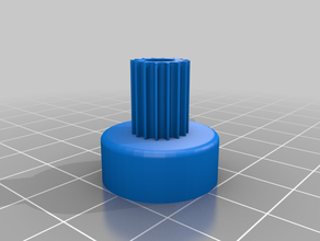 my customized parametric pulley library - customizer optimized 3d print model - Mito3D