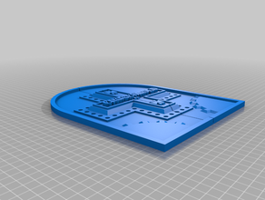 crutchmold crest shield 3d print model - Mito3D