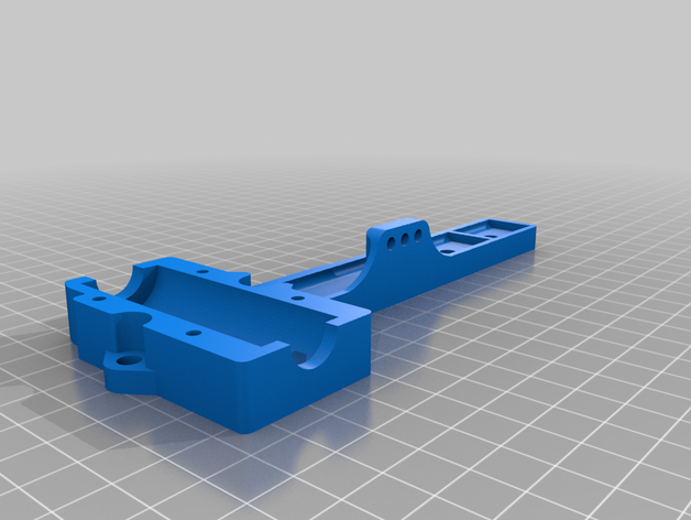 hiperküp - z ekseni monte edin hevo 3D print model - Mito3D
