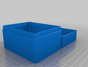 card box revised customized 3d print model - Mito3D