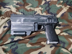 airsoft fallout 3 new vegas 10mm pistolet les retombées 3d print model - Mito3D