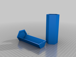hex tubo su misura 3d print model - Mito3D