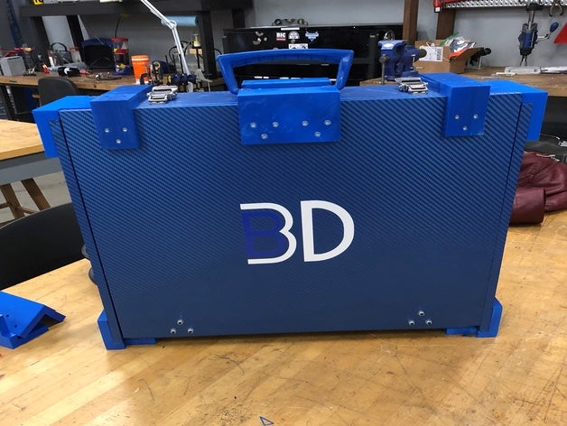 blueprint 3d briefcase printer 3D print model - Mito3D