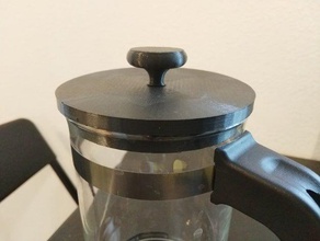 ikea french press lid coffee 3d print model - Mito3D