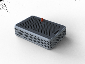 caso raspberry pi 3b+ hex snaptop sensehat 3d print model - Mito3D